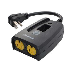 Outdoor Timers for Electrical Outlets Waterproof, Plug in Countdown Timer